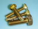 Brass Bolt Fastener Nut Screw